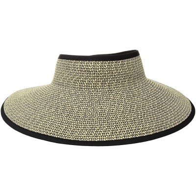  Summer Fashion Head Hat Ultrabraid Sun Visor With Ribbon And Sweatband New  eb-01354975
